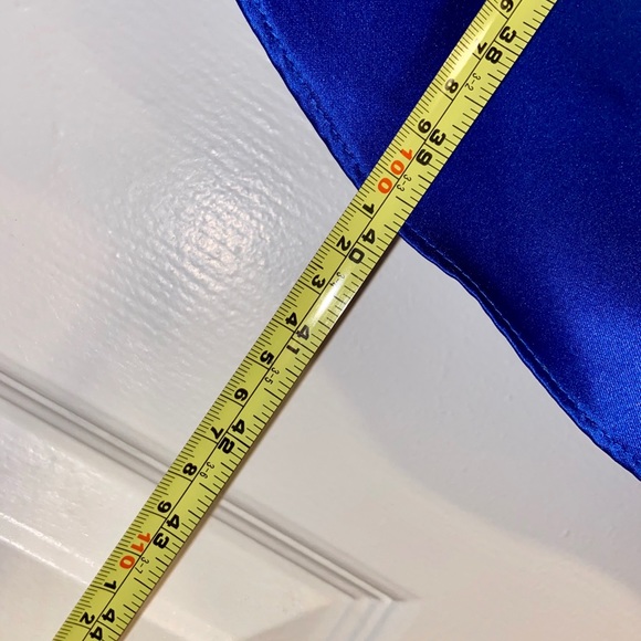 David’s Bridal Knee-Length Blue Dress SOLD - Picture 6 of 7